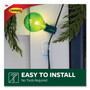 Command All Weather Hooks and Strips, Small, Plastic, Clear, 0.5 lb Capacity, 30 Clips and 32 Strips/Pack