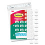 Command All Weather Hooks and Strips, Small, Plastic, Clear, 0.5 lb Capacity, 30 Clips and 32 Strips/Pack