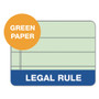 TOPS Prism Plus Wide Rule Green Legal Pad - 50 Sheets - (TOP63190)