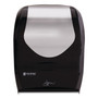 San Jamar Smart System with iQ Sensor Towel Dispenser, 16.5 x 9.75 x 12, Black/Silver (SJMT1470BKSS) View Product Image