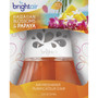 BRIGHT Air Scented Oil Air Freshener, Hawaiian Blossoms and Papaya, Orange, 2.5oz (BRI900021) View Product Image