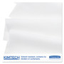 Kimtech SCOTTPURE Wipers, 1/4 Fold, 12 x 15, White, 100/Box, 4/Carton (KCC06121) View Product Image