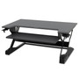 WorkFit by Ergotron WorkFit-TL Desktop Sit-Stand Workstation, 37.5w x 25d x 20h, Black View Product Image