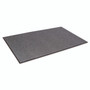 Crown Needle Rib Wipe and Scrape Mat, Polypropylene, 36 x 120, Gray