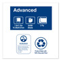 Tork Centerfeed Hand Towel, 2-Ply, 7.6 x 11.8, White, 500/Roll, 6 Rolls/Carton