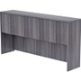 Lorell Hutch w/Doors, 72"x15"x36", Weathered Charcoal (LLR69557) View Product Image
