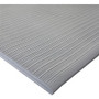 Genuine Joe Air Step Mat - Exercise - 60" Length x 36" Width x 0.375" Thickness - Rectangular - Vinyl Foam - Gray