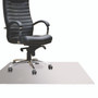 Floortex Cleartex MegaMat Heavy-Duty Polycarbonate Mat for Hard Floor/All Carpet, 46 x 60, Clear