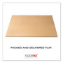 Floortex Cleartex MegaMat Heavy-Duty Polycarbonate Mat for Hard Floor/All Carpet, 46 x 53, Clear