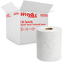 WypAll Reach System Roll Towel, 1-Ply, 11 x 7, White, 340/Roll, 6 Rolls/Carton (KCC53734) View Product Image