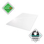 Floortex Cleartex Ultimat Polycarbonate Chair Mat for High Pile Carpets, 60" w x 48" l, Clear
