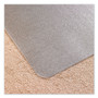 Floortex Cleartex Ultimat XXL Polycarb Square Office Mat for Carpets, 60" w x 79" l, Clear