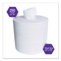 WypAll Power Clean Wipers for Disinfectants, Sanitizers and Solvents WetTask Customizable Wet Wiping System 250/Roll, 6 Roll/Carton