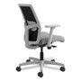 HON Ignition 2.0 4-Way Stretch Low-Back Mesh Task Chair, Supports Up to 300 lb, Frost Seat, Charcoal Back, Titanium Base HONI2L1IMLC22IK View Product Image