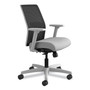 HON Ignition 2.0 4-Way Stretch Low-Back Mesh Task Chair, Supports Up to 300 lb, Frost Seat, Charcoal Back, Titanium Base HONI2L1IMLC22IK View Product Image