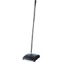 Rubbermaid Commercial Dual Action Sweeper - 7.50" Brush Face - 42" Handle Length - 10.5" Overall Length - Black - (RCP421388BKCT)