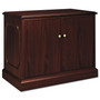 HON 94000 Series Storage Cabinet, 37.5w x 20.5d x 29.5h, Mahogany