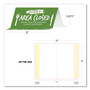 Tabbies BeSafe Messaging Table Top Tent Card, 8 x 3.87, Sorry! Area Closed Thank You For Keeping A Safe Distance, Green, 10/Pack (TAB79062) View Product Image