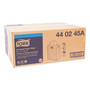 Tork Industrial Paper Wiper, 4-Ply, 8.54 x 16.5, Unscented, Blue, 90 Towels/Box, 10 Boxes/Carton