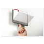Durable Click Sign Holder For Interior Walls, 6.75 x 0.63 x 5.13, Gray (DBL497737) View Product Image