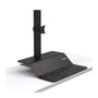 Fellowes Lotus VE Sit-Stand Workstation, 29" x 28.5" x 27.5" to 42.5", Black (FEL8080101) View Product Image