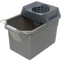 Rubbermaid Commercial Pail & Mop Strainer Combo Pack - 3.75 gal - Light Weight, Durable, Stackable, Handle - RCP619400STLCT
