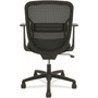 HON Gateway Mid-Back Task Chair, Supports Up to 250 lb, 17" to 22" Seat Height, Black (HONGVFMZ1ACCF10)