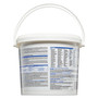 Clorox Healthcare Bleach Germicidal Wipes, 1-Ply, 12 x 12, Unscented, White, 110/Bucket, 2 Buckets/Carton