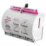 Tidy Girl Plastic Feminine Hygiene Disposal Bag Dispenser, Gray (STOTGUDPV2) View Product Image