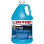 Betco Simplicity In-Sync Dishwashing Liquid - Concentrate - 128 fl oz (4 quart) - Fresh Ozonic Scent - Blue