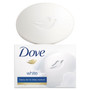 Dove White Beauty Bar, Light Scent, 2.6 oz, 36/Carton