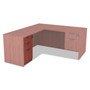 Alera Valencia Series Full Pedestal File, Left/Right, 3-Drawers: Box/Box/File, Legal/Letter, Cherry, 15.63" x 20.5" x 28.5" (ALEVA532822MC) View Product Image