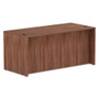 Alera Valencia Series Straight Front Desk Shell, 65" x 29.5" x 29.63", Modern Walnut (ALEVA216630WA) View Product Image