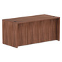 Alera Valencia Series Straight Front Desk Shell, 65" x 29.5" x 29.63", Modern Walnut (ALEVA216630WA) View Product Image