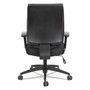 Alera Wrigley Series High Performance Mid-Back Synchro-Tilt Task Chair, Supports 275 lb, 17.91" to 21.88" Seat Height, Black (ALEHPS4201) View Product Image