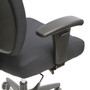 Alera Wrigley Series High Performance Mid-Back Synchro-Tilt Task Chair, Supports 275 lb, 17.91" to 21.88" Seat Height, Black (ALEHPS4201) View Product Image