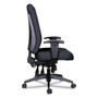 Alera Wrigley Series High Performance High-Back Multifunction Task Chair, Supports 275 lb, 18.7" to 22.24" Seat Height, Black (ALEHPM4101) View Product Image