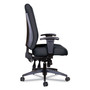 Alera Wrigley Series High Performance High-Back Multifunction Task Chair, Supports 275 lb, 18.7" to 22.24" Seat Height, Black (ALEHPM4101) View Product Image