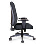 Alera Wrigley Series High Performance High-Back Synchro-Tilt Task Chair, Supports 275 lb, 17.24" to 20.55" Seat Height, Black (ALEHPS4101) View Product Image