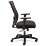 Alera Envy Series Mesh High-Back Swivel/Tilt Chair, Supports Up to 250 lb, 16.88" to 21.5" Seat Height, Black (ALENV41B14) View Product Image