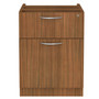 Alera Valencia Series Hanging Pedestal File, Left/Right, 2-Drawer: Box/File, Legal/Letter, Modern Walnut,15.63 x 20.5 x 19.25 (ALEVA552222WA) View Product Image