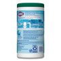 Clorox Disinfecting Wipes, Bleach Free Cleaning Wipes, 1-Ply, 7 x 8, Fresh Scent, White, 75/Canister, 6 Canisters/Carton
