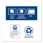 Tork Multipurpose Paper Wiper, 2-Ply, 9 x 10.25, White, 110/Box, 18 Boxes/Carton