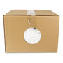 HOSPECO New Bleached White T-Shirt Rags, 25 Pounds/Bag