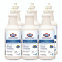 Clorox Healthcare Bleach Germicidal Cleaner, 32 oz Pull-Top Bottle, 6/Carton