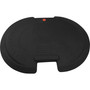 Floortex AFS-TEX System 5000X Anti-fatigue Ergonomic Stand-up Desk Mat - 36" Length x 26" Width x 2" Depth x 2" Thickness - Rectangular - Polyester, Polyurethane - Black