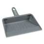 Coastwide Professional Heavy Duty Dustpan, Plastic, 11.9" Wide, Gray View Product Image