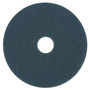 Boardwalk Scrubbing Floor Pads, 17" Diameter, Blue, 5/Carton