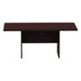 Alera Valencia Series Conference Table, Rectangular, 70.88w x 41.38d x 29.5h, Mahogany (ALEVA717242MY) View Product Image