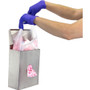 HOSPECO Scensibles Universal Receptable Liner Bags with 7.5" Wrap-Around Mounting Strap, 12.5" x 23", White, 500/Carton
